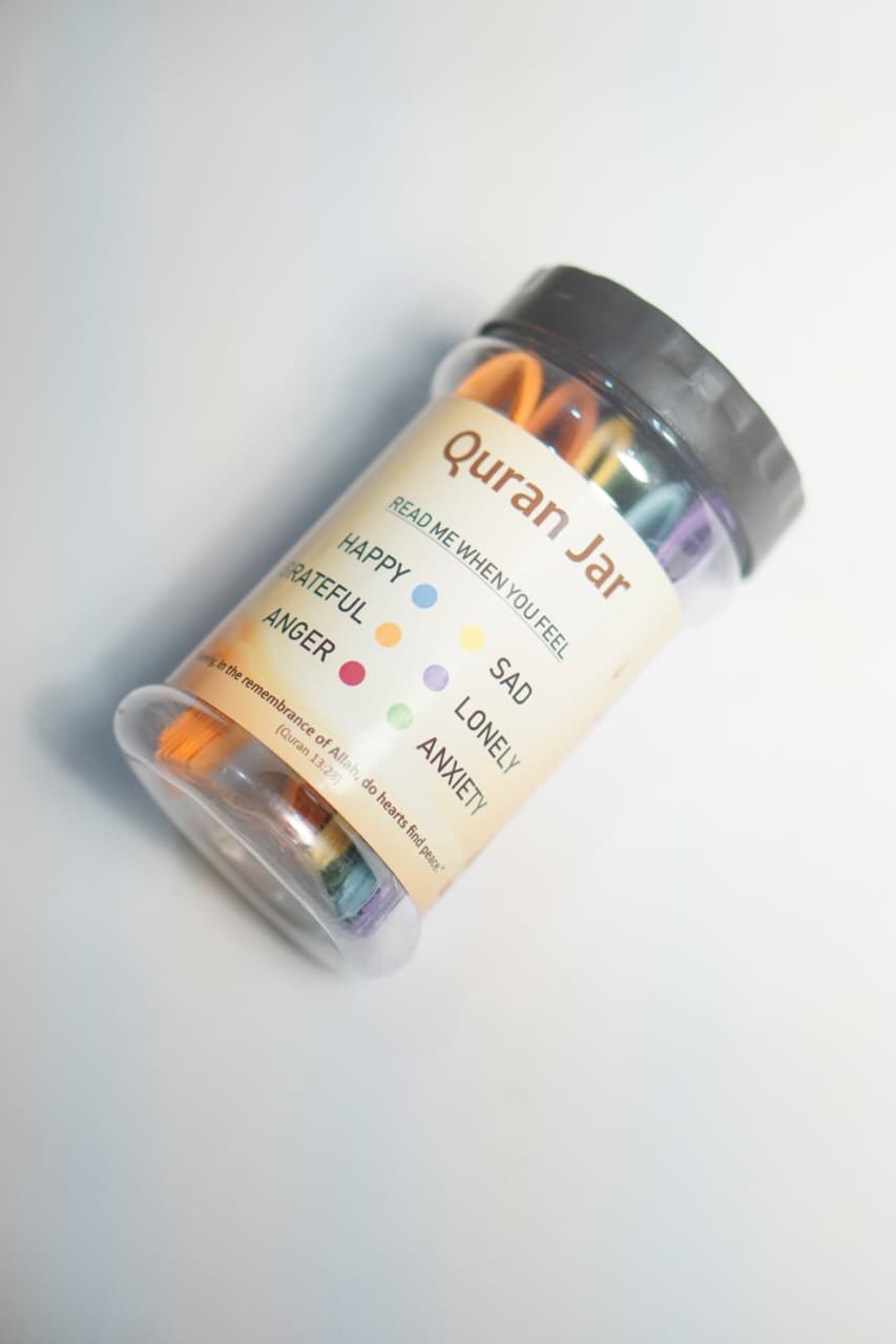 Quran Jar - Verses to guide your heart.
